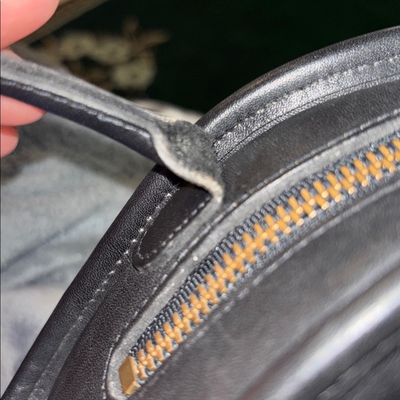 Vintage Coach Black Kimball USA 9911 Gold Hardware with hangtag - Picture 15 of 16